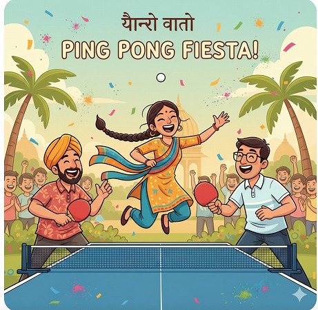 写真：第28回 ITTF-ATTUアジア卓球選手権大会 2025（インド）