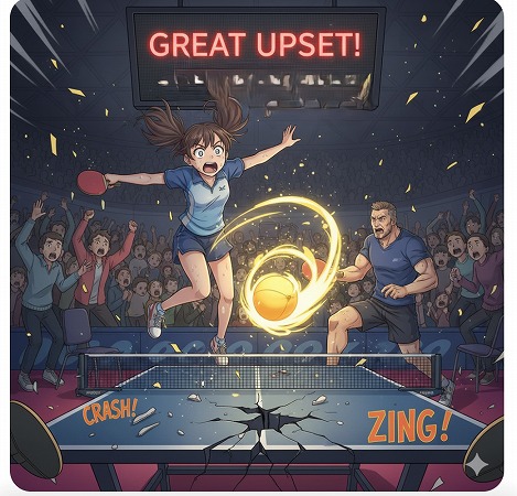 写真：「WTTチャンピオンズモンペリエ2025」は大波乱です！！