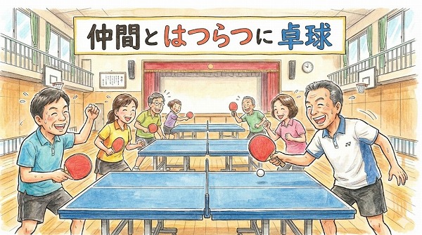 写真：「卓球試合情報」　令和８年２月２１日