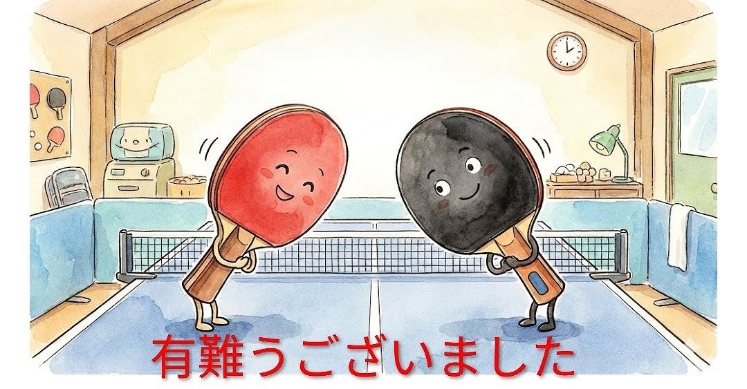 写真：「卓球教室Kクラブ」R８年１月　練習日